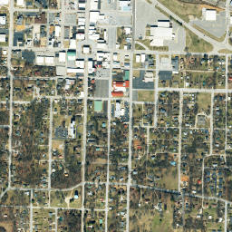 West Plains map(satellite map)
