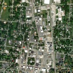 Franklin map(satellite map)