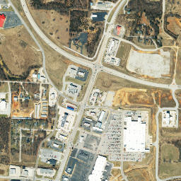 Jan Howard Expressway, West Plains, MO High Resolution Satellite Map