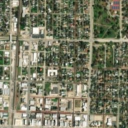 Ponca City map(satellite map)