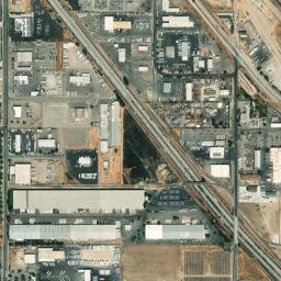 SE Ave, Fresno, California High Resolution Satellite Map