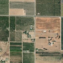 7715 E North Ave Fresno CA 93725 High Resolution Satellite Map