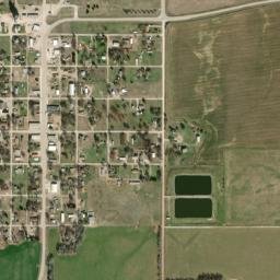 Washington Avenue, Lamont, OK 74643 High Resolution Satellite Map
