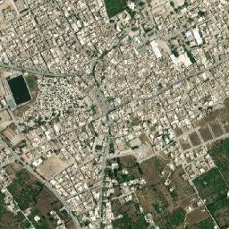 Menzel Bouzelfa map(satellite map)