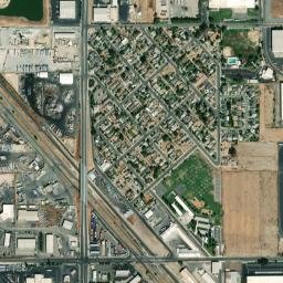 Malaga California High Resolution Satellite Map