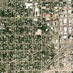 Guymon map(satellite map)