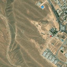 kalāte Khij map(satellite map)