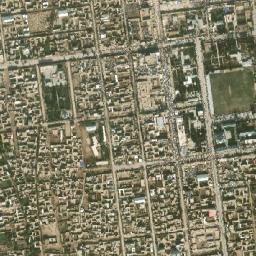 Shibirghān map(satellite map)