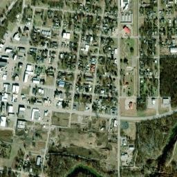 Pawhuska map(satellite map)
