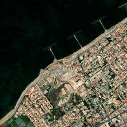 Bou Ismaïl map(satellite map)