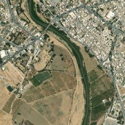 Medjez el Bab map(satellite map)