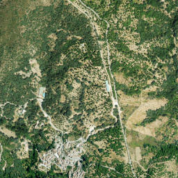 Júzcar map(satellite map)