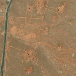 Bitter Springs Arizona High Resolution Satellite Map