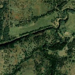 Osage County map(satellite map)