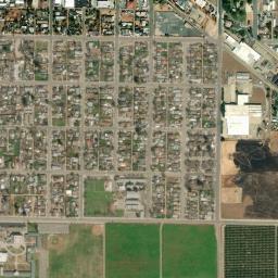 632 12th St Orange Cove CA 93646 High Resolution Satellite Map