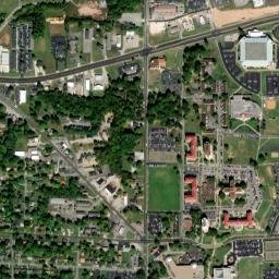 murray state university campus map Murray State University Main Campus Map murray state university campus map