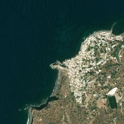 Mandráki map(satellite map)