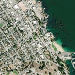New Monterey California High Resolution Satellite Map
