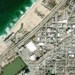 Seaside map(satellite map)