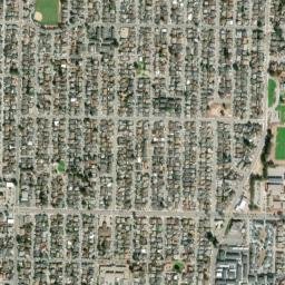 Del Monte Heights California High Resolution Satellite Map