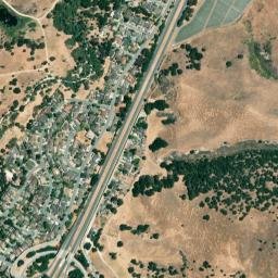 Creekside California High Resolution Satellite Map