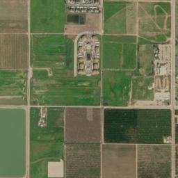 South Monson Avenue Orange Cove CA High Resolution Satellite Map