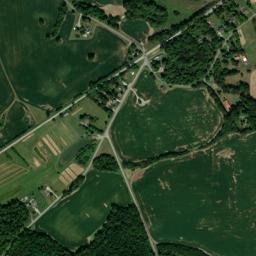 Hampton Station Tennessee High Resolution Satellite Map