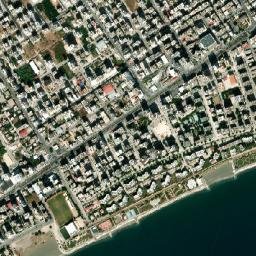 Erdemli map(satellite map)