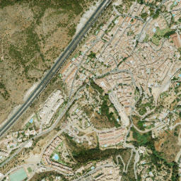 Benalmádena map(satellite map)