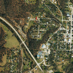 Pineville map(satellite map)