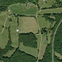 Pea Ridge Tennessee High Resolution Satellite Map