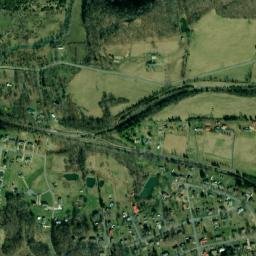 Waycross Tennessee High Resolution Satellite Map