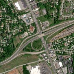 Arrowood Dr Clarksville TN 37042 High Resolution Satellite Map