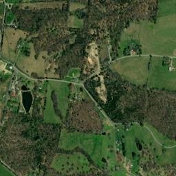 Pondville Tennessee High Resolution Satellite Map