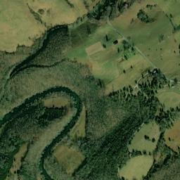 Martin Creek Tennessee High Resolution Satellite Map