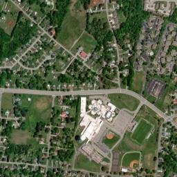 861-907 Garrettsburg Road Clarksville TN High Resolution Satellite Map