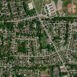 Northwood Terrace Tennessee High Resolution Satellite Map