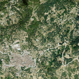 Jubrique map(satellite map)
