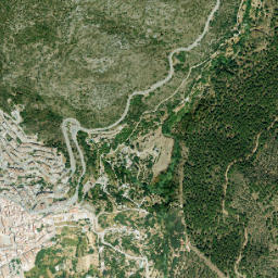Ojén map(satellite map)