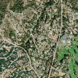 Corral de Tierra California High Resolution Satellite Map