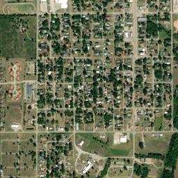 100-198 Oklahoma 18 Fairfax OK High Resolution Satellite Map