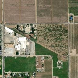 1227 E Nebraska Ave Dinuba California High Resolution Satellite Map