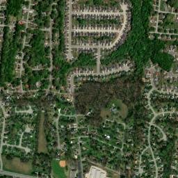Rosehill Estates Tennessee High Resolution Satellite Map