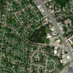 Darnell Estates Tennessee High Resolution Satellite Map