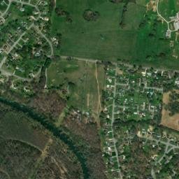 West Creek Tennessee High Resolution Satellite Map