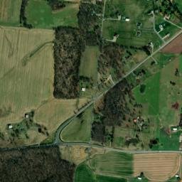 Hubertville Tennessee High Resolution Satellite Map