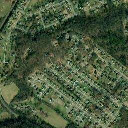 Ponderosa Estates Tennessee High Resolution Satellite Map