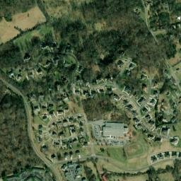 Allandale Tennessee High Resolution Satellite Map