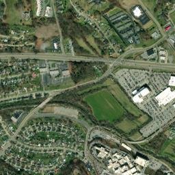 Cherokee Village Tennessee High Resolution Satellite Map