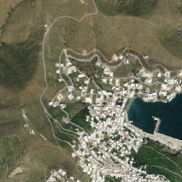 Astypálaia map(satellite map)